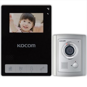 조이키넷:[★세일★]코콤 인터폰 비디오폰 KCV-436 / KC-C71  블랙 디지털