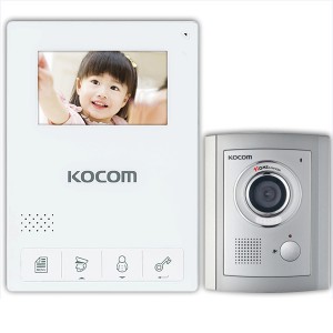 조이키넷:코콤 인터폰 비디오폰 KCV-436 / KC-C71 화이트 디지털
