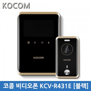 조이키넷:코콤 비디오폰KCV-R431E 블랙/KC-R80E 아날로그