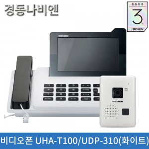 조이키넷:경동 인터폰 비디오폰 UHA-T100/UDP-310 화이트 탁상용 디지털